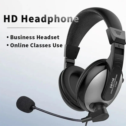 Gaming Headset Noise Canceling Microphone E-Sports Game 7.1 Stereo Surround Sound Wired Headphone for PS5 Xbox One Movie Music Deals 4 U  Gaming Accessories Deals 4 U