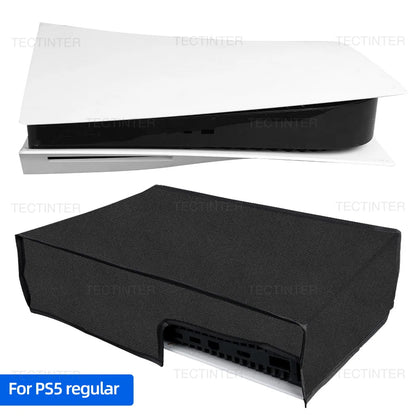 Horizontal Dust Cover for PS5 /Slim /Pro Console Anti-Scratch Protector Vertical Dustproof Case Sleeve for PS5 Accessories